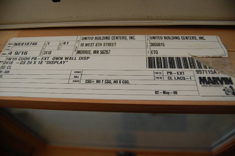 lot 528 image: Marvin Single Slide Window