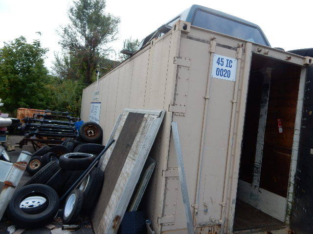 lot 20 image: CARGO STORAGE Box.. 45ft x 91 in w x 106in h..