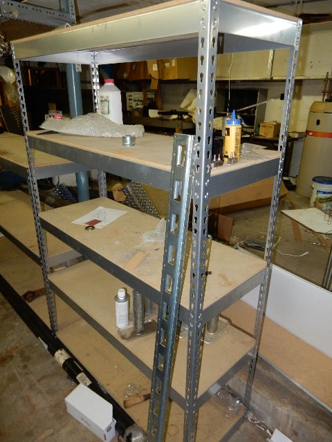 lot 52 image: 2 Teardrop connection shelves