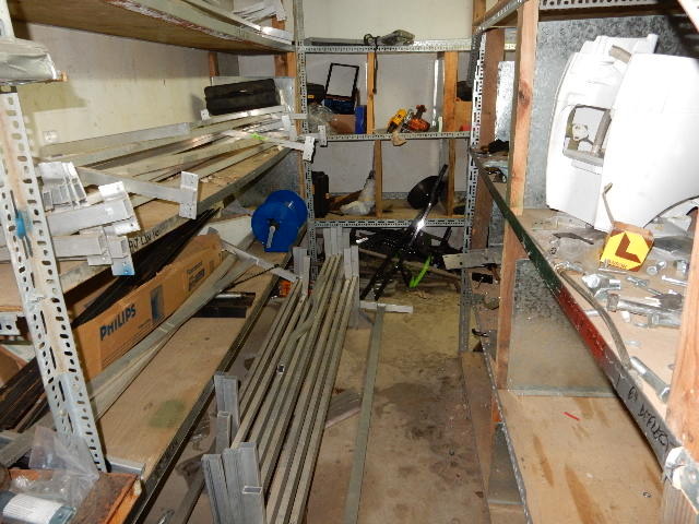 lot 56 image: Shelving as shown..