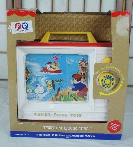 lot 13 image: Fisher-Price Classic Two Tune Television