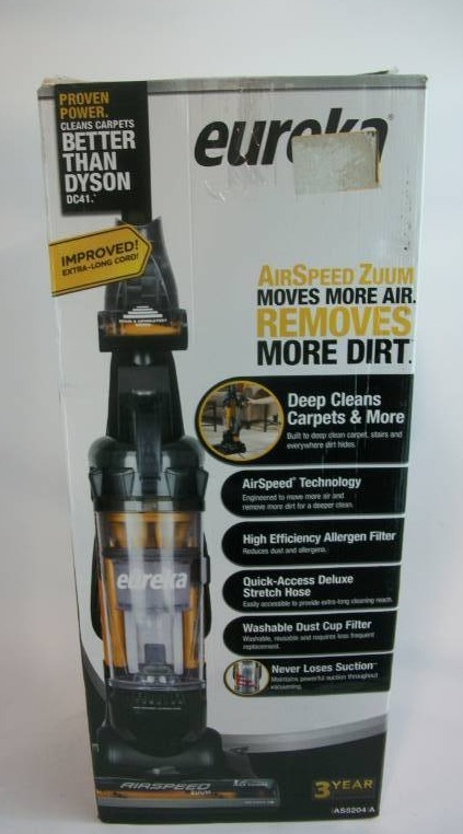 lot 21 image: Eureka AirSpeed Bagless Zuum Vacuum