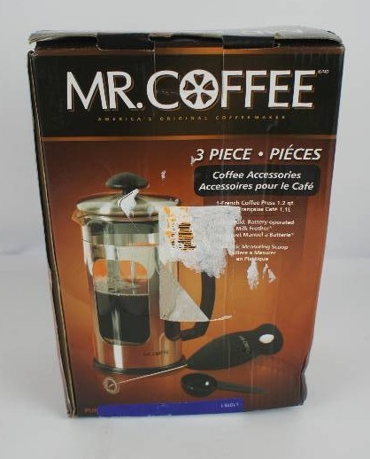 lot 26 image: Mr. Coffee 3-piece Indulgence Kit