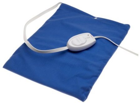 lot 32 image: Sunbeam Xpress Heat Microplush Heating Pad for Quick Pain Relief