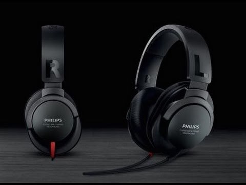 lot 44 image: Philips Over Ear Headphones - Black