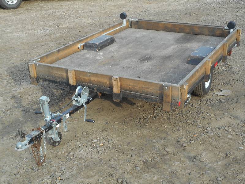 lot 2 image: Single Axle 6x8 Utility Trailer, ...