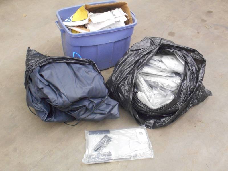 lot 25 image: Lot Of (1) Garbage Bag Full Of New...