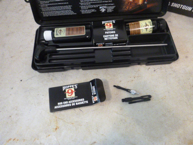 Hoppes Rifle and Shotgun Cleaning Kit and Storage Box
