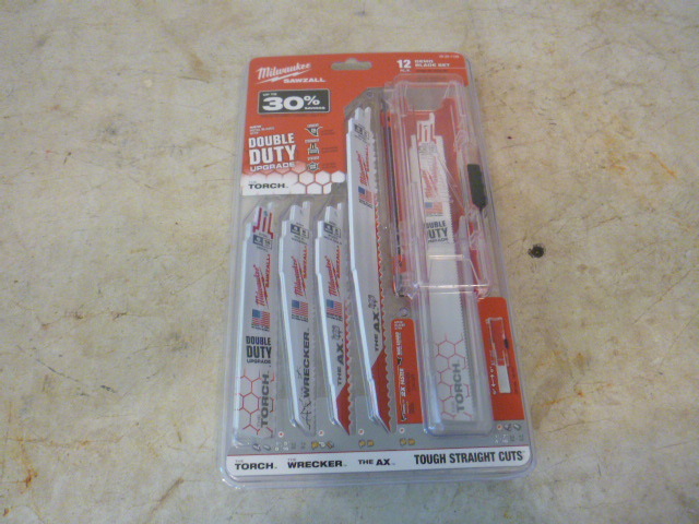 Milwaukee Sawzall 12 Piece Demo Blade Set