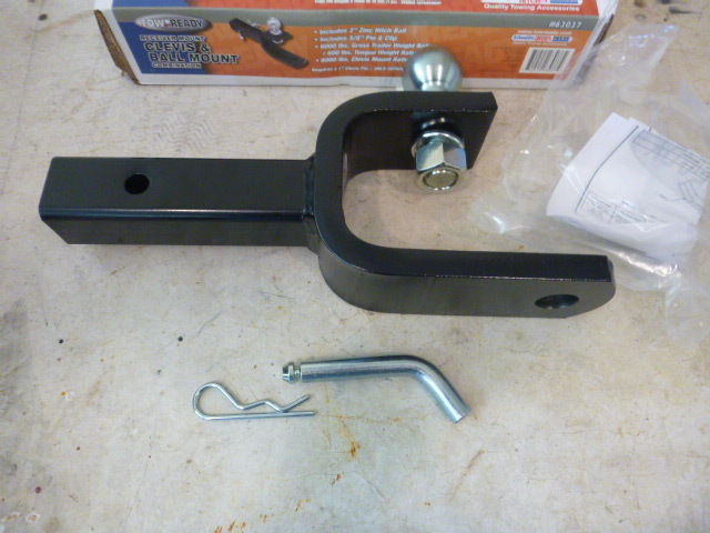 Tow-Ready Receiver Mount