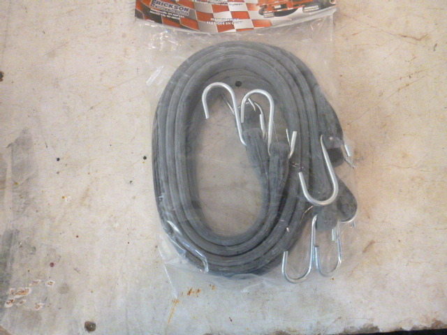 Pack of 4 Erickson Rubber Tarp Straps