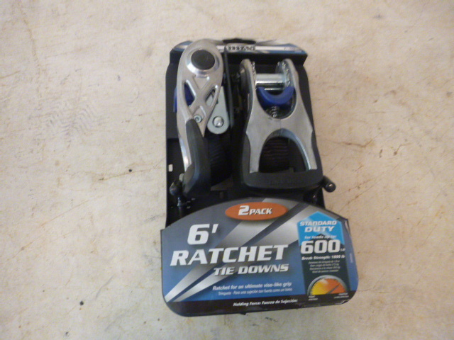2 Pack Highland Titan Ratchet Tie Downs
