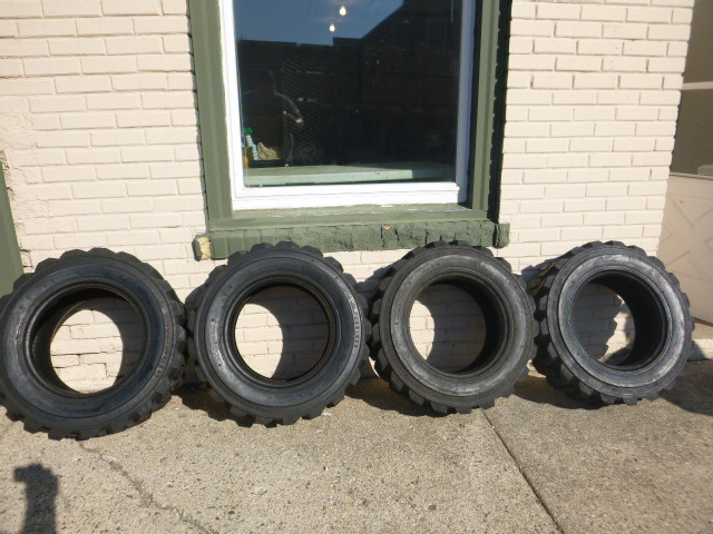 4 New Allied RBT Skid Loader Tires