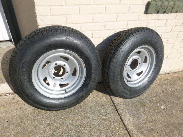 2 New Rintal Trailer Tires