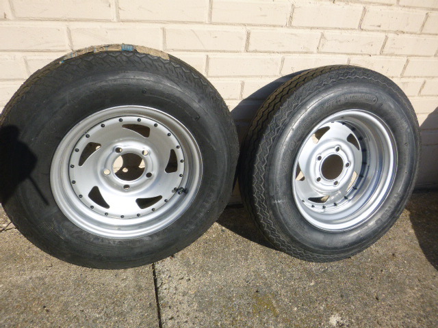 2 New Nanco Trailer Tires