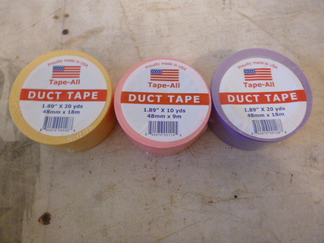 3 Rolls of Duct Tape
