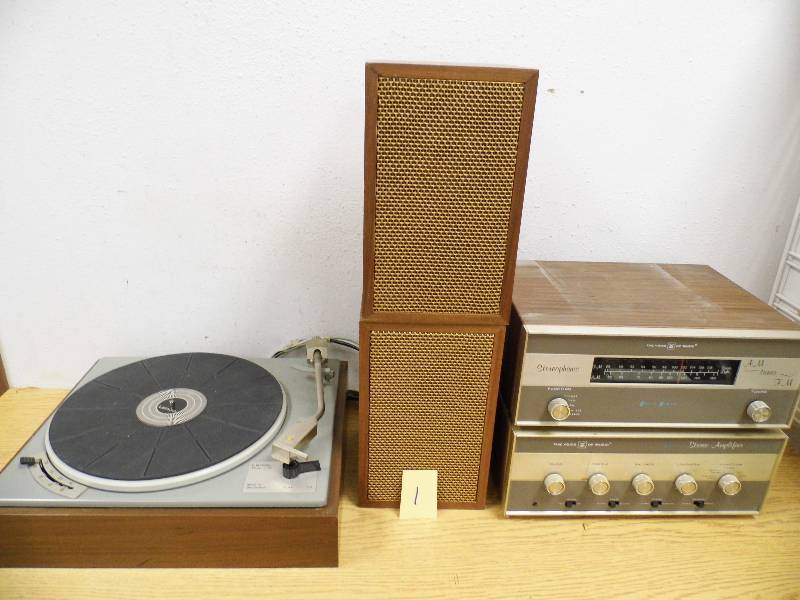 Lenco Turntable, Receiver, Tuner