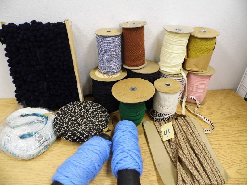 Fabric Trim and Yarn