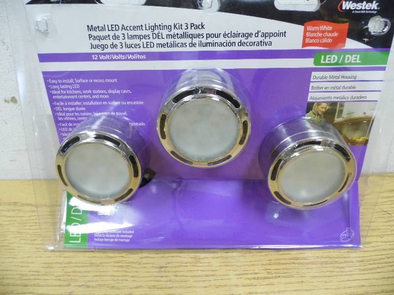 Metal LED Accent Lighting Kit
