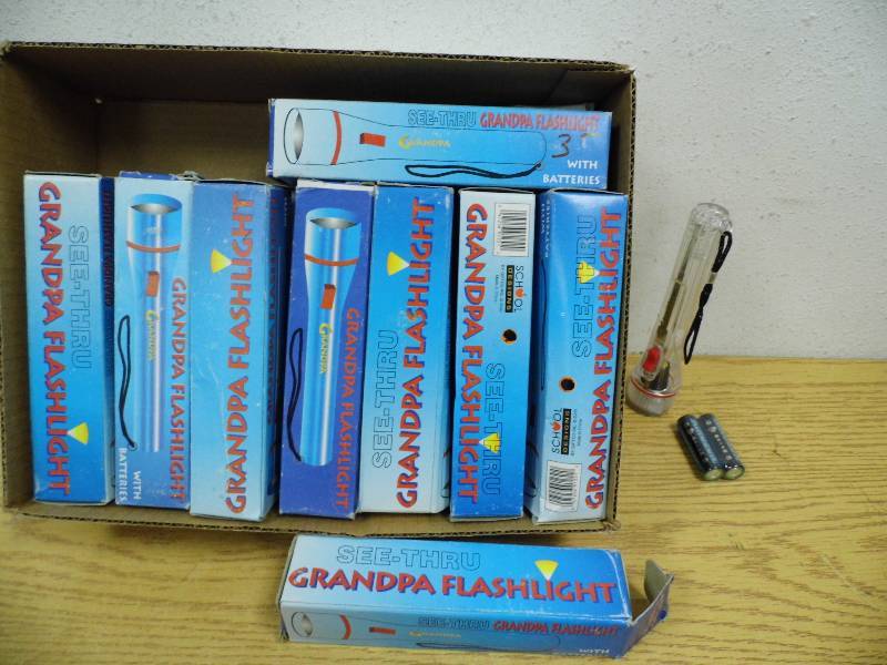 16 Flashlights with Batteries