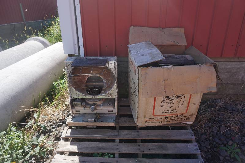 Set of 2 Arctic Sun Model F-115 Kerosene Heaters