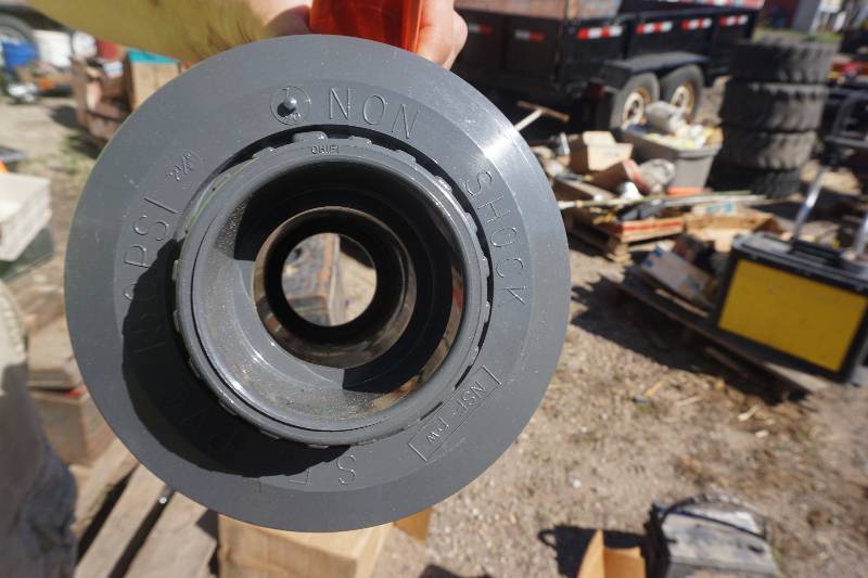 Lot of 3 -   2 PVC Ball Valves