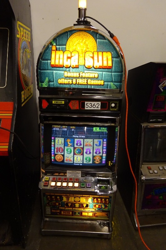 Inca Sun 20 Line Video Game