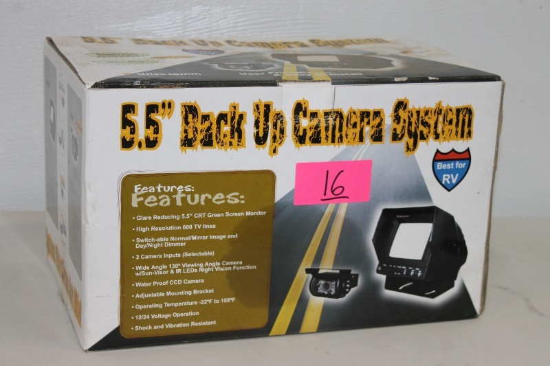 lot 16 image: Back-Up Camera System