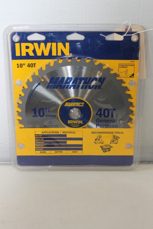 lot 37 image: IRWIN 10 Saw Blade