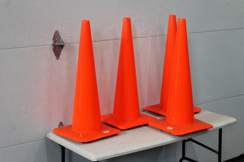 lot 47 image: Orange Cones