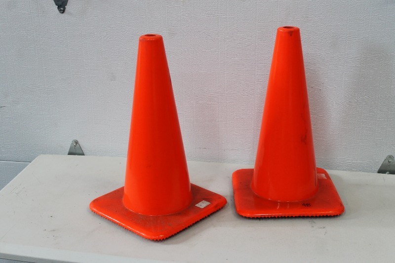 lot 48 image: Orange Cones