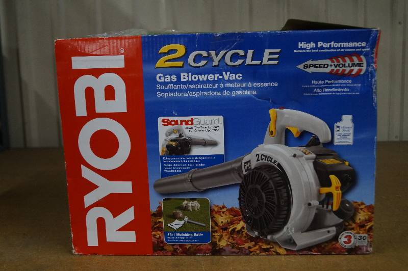 Ryobi 2 cycle gas blower vac