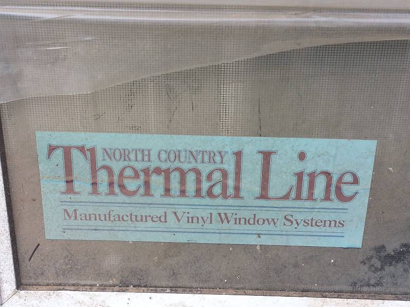 lot 12 image: North Country Thermal Line Vinyl  Window