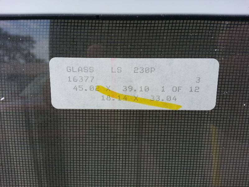 lot 13 image: North Country Thermal Line Vinyl  Window