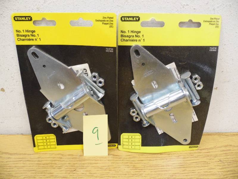 2 Stanley Overhead Door Hinges