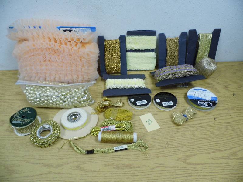 Lace, Trim, Beads