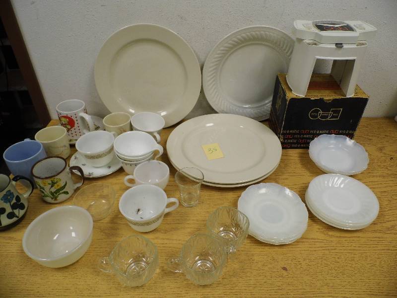 Dishes, Veg-O-Matic