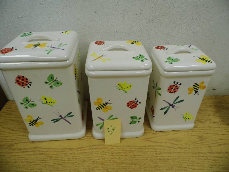 3 Piece Cannister Set