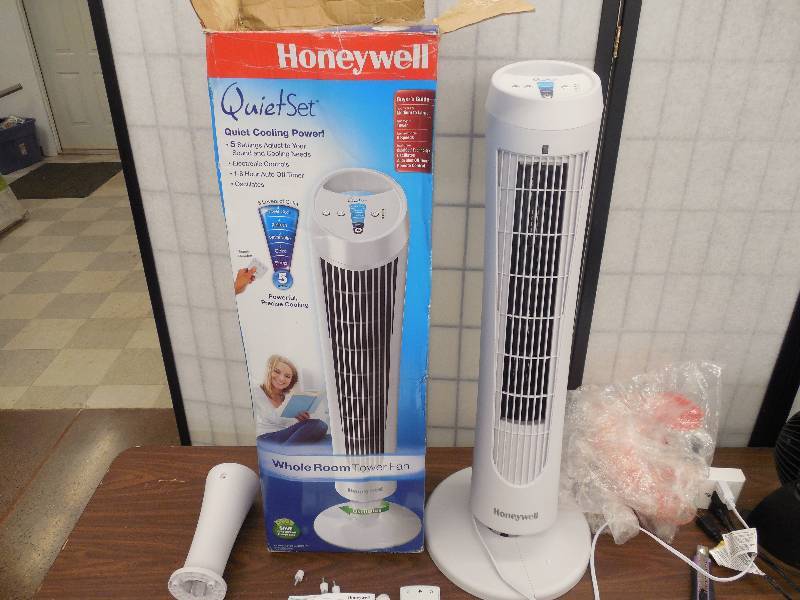 Honeywell Quietset Whole Room Tower Fan White General