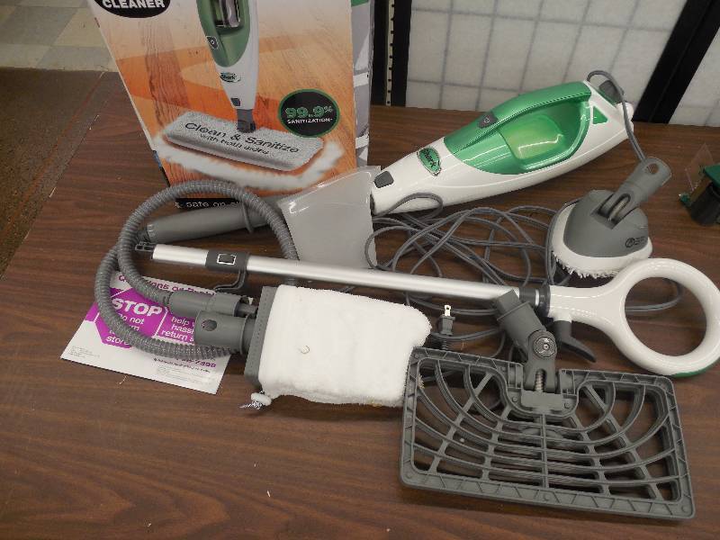 lot 3 image: Shark 2 in 1 Electronic Steam Pocket Mop