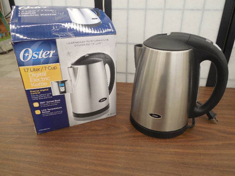 Oster Digital Electric Kettle, General Merchandise - Household Auction #38
