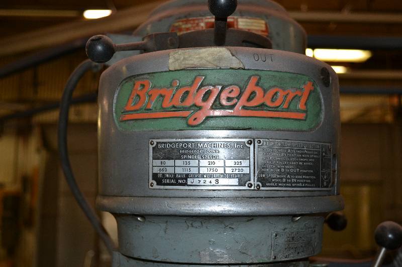 Bridgeport Vertical Milling Machine