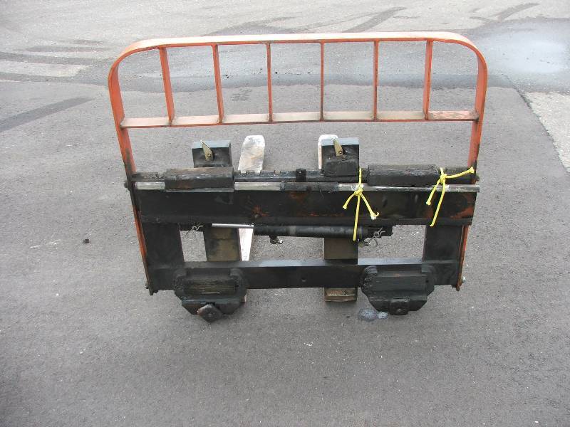 Forklift Carriage with load back rest and 42 forks