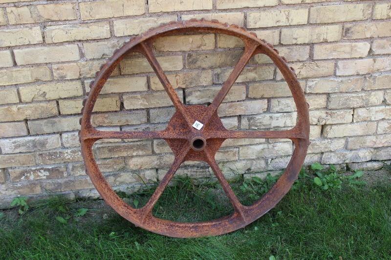 Antique Steel Wheel