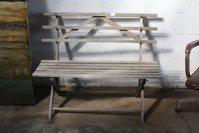 Wood Bench