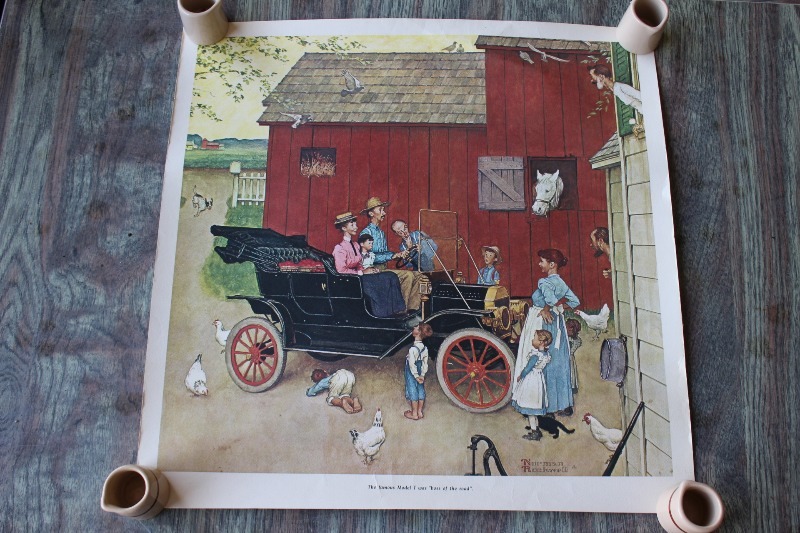 Norman Rockwell Print
