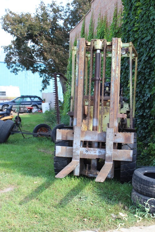White Forklift