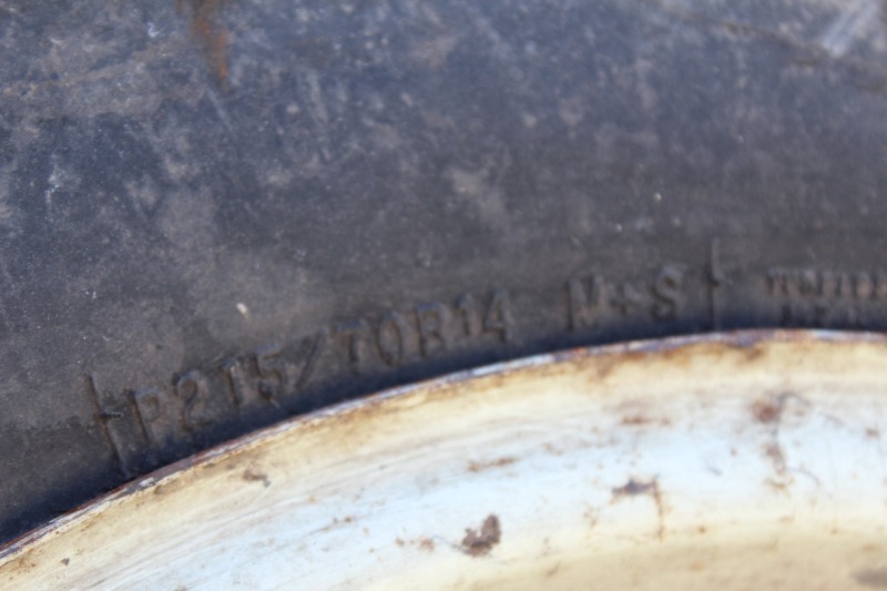 Tire on Universal Wheel