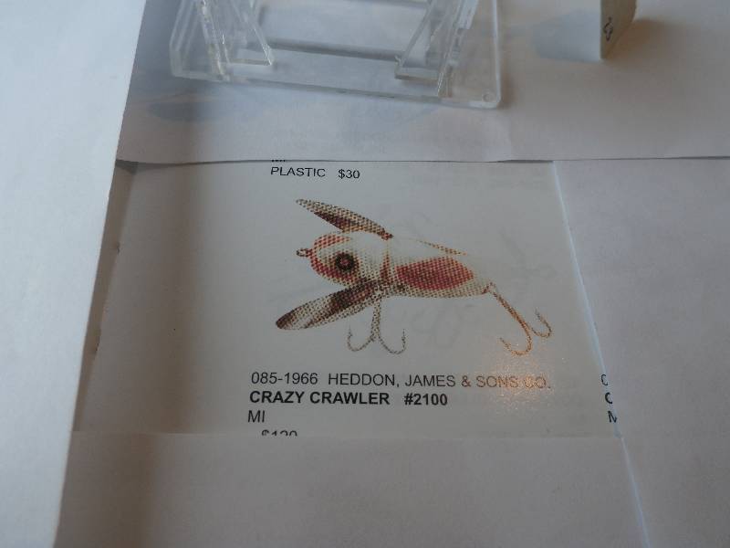 lot 23 image: Heddon - Crazy Crawler