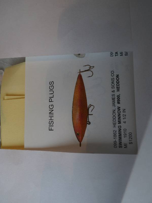 lot 25 image: Heddon - Swimming Minnow